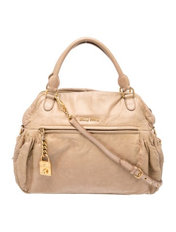 Leather Top Handle Bag