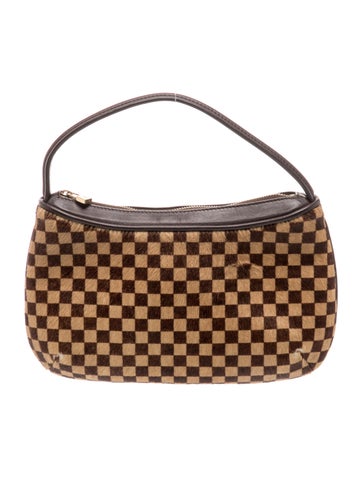 Ponyhair Top Handle Bag