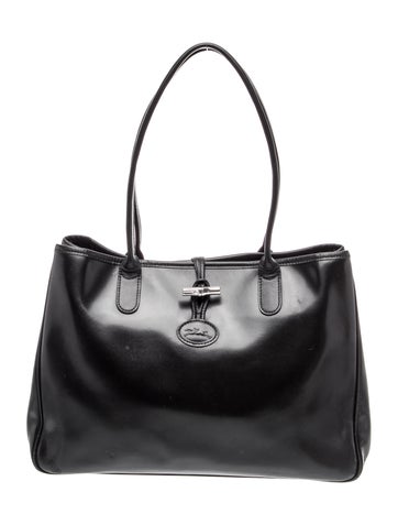 Leather Top Handle Bag