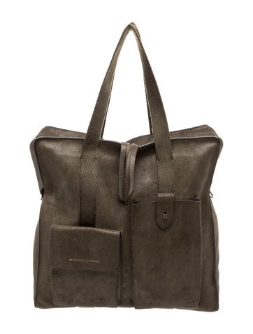 Brunello Cucinelli Suede Tote