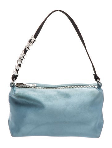 Satin Top Handle Bag