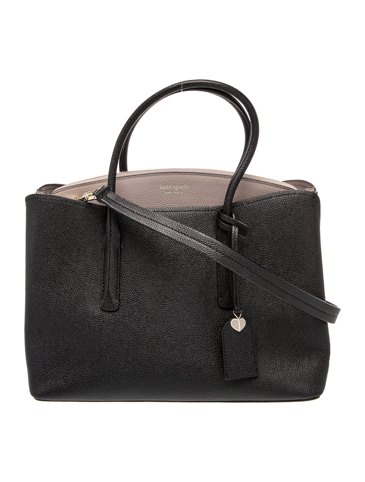 Leather Top Handle Bag