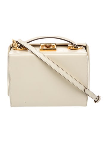 Mark Cross Leather Top Handle Bag