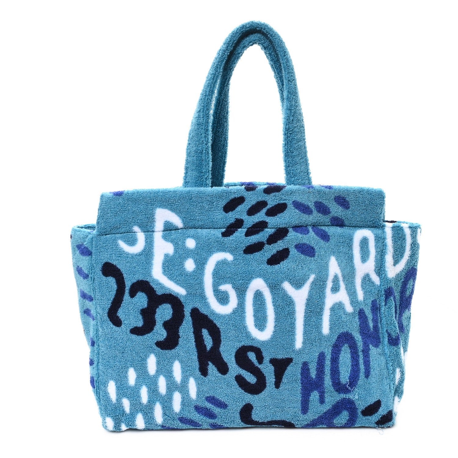 Goyard Goyard Eponge Terry Bag PM Turquoise