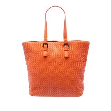 Alligator Nappa Intrecciato Belt Strap Tote