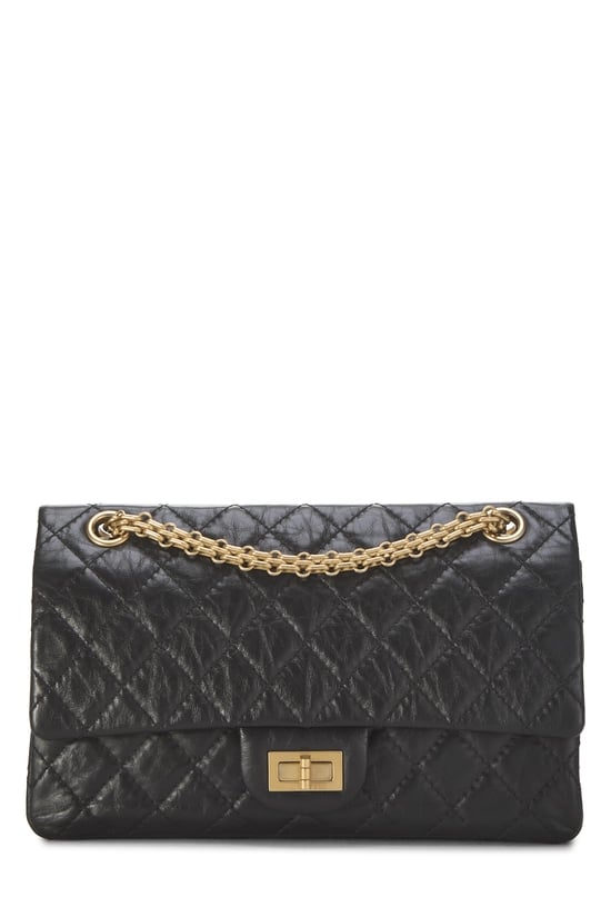 Black Calfskin 2.55 Reissue Flap 225
