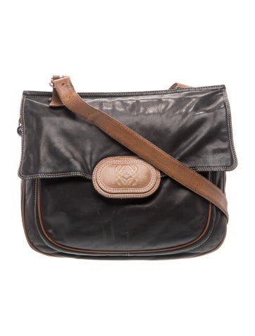 Leather Anagram Medium Vintage
