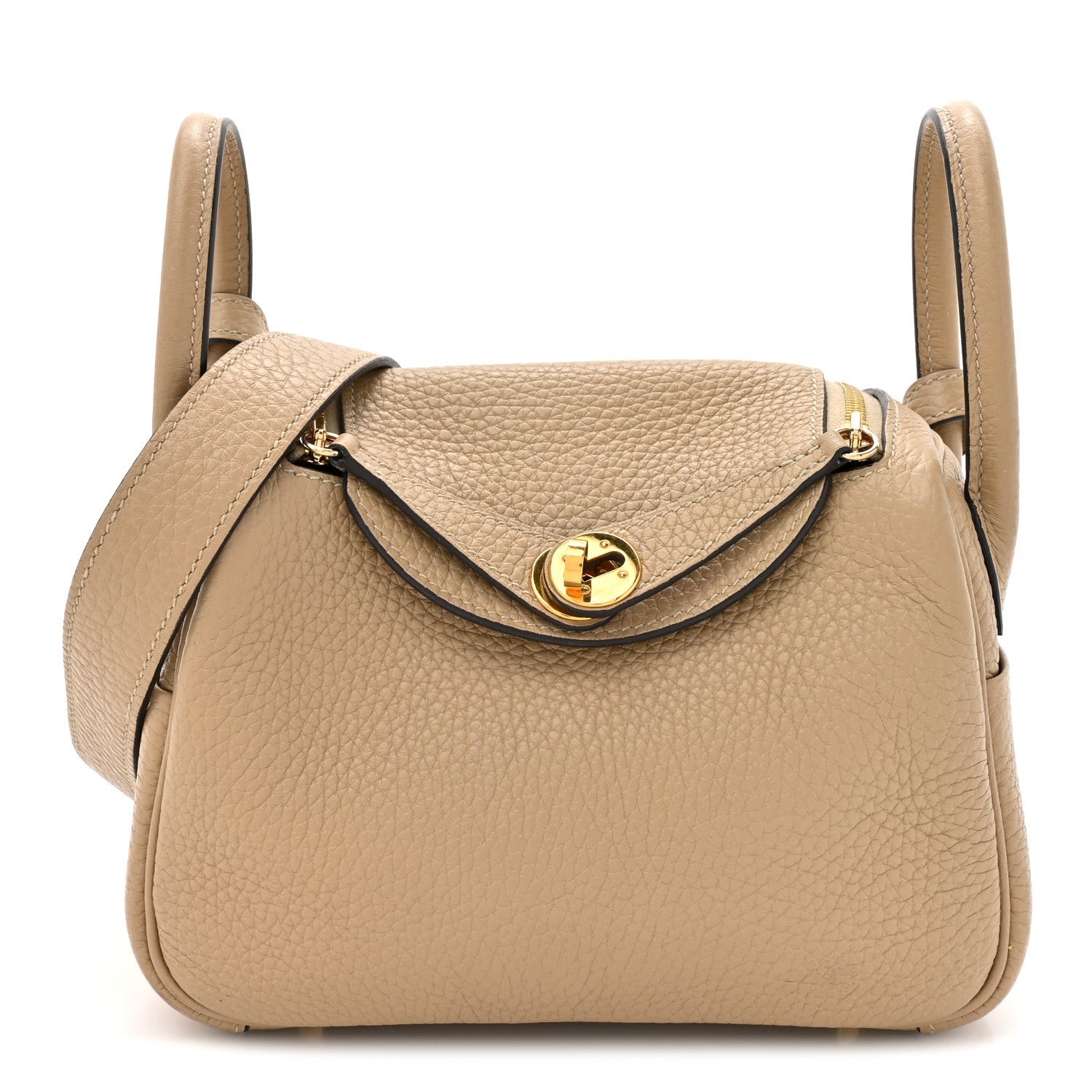 Hermes Taurillon Clemence Mini Lindy 20 Trench