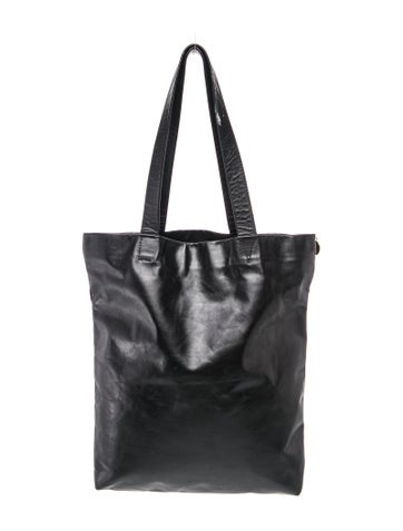 Leather Top Handle Bag