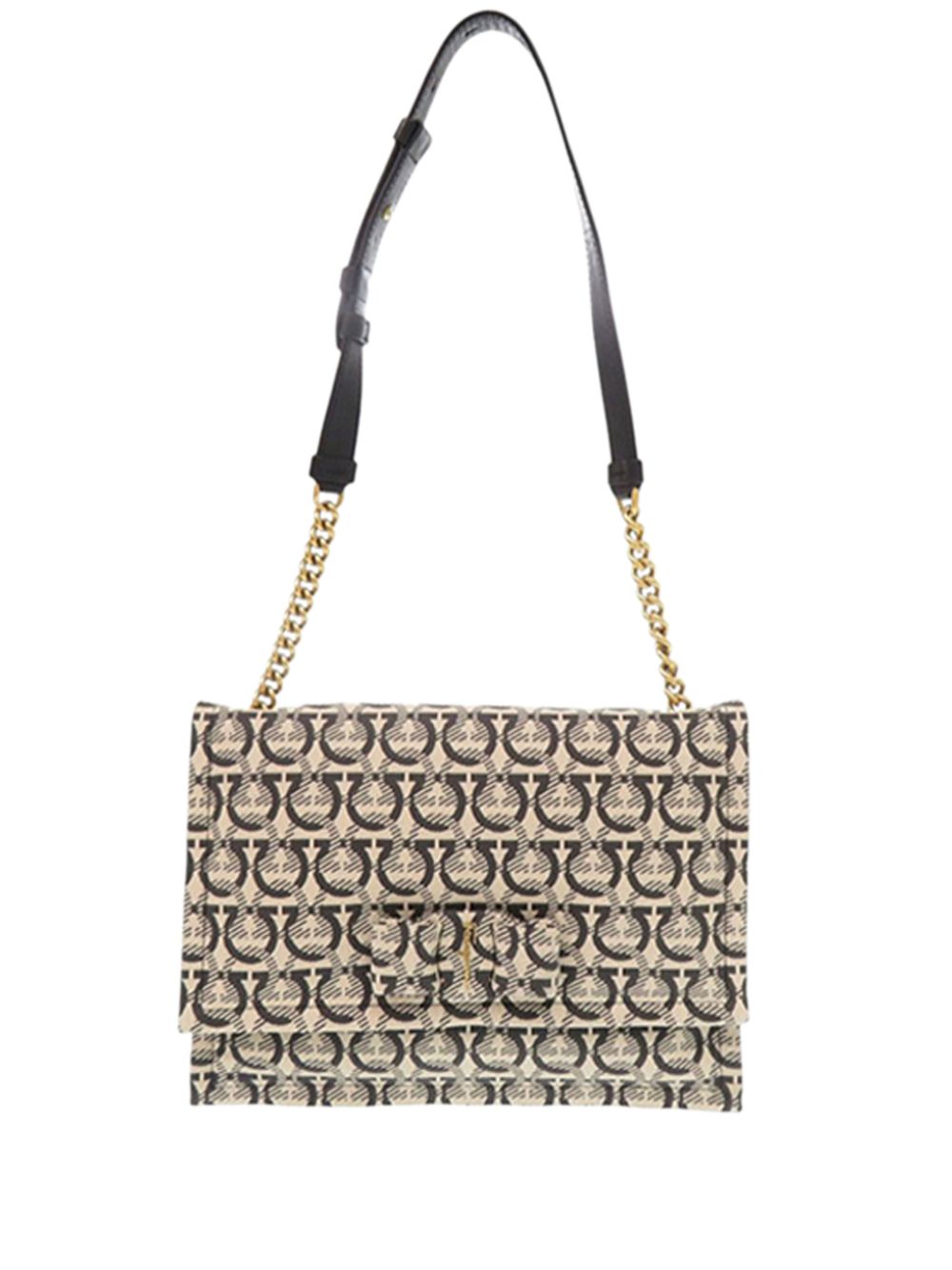 2010-2026 Gancini Canvas Viva Bow shoulder bag