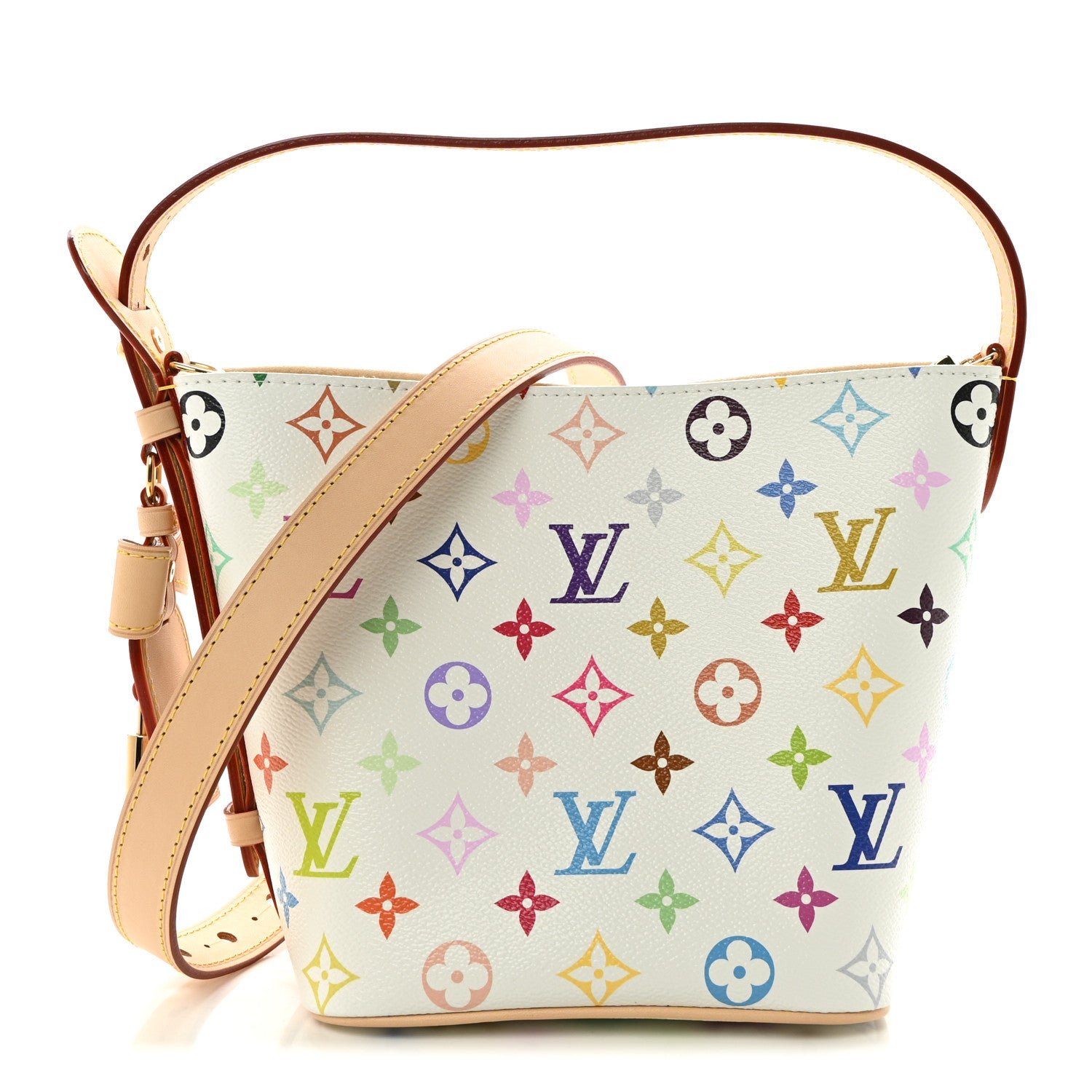 Louis Vuitton LV X TM Monogram Multicolor All In BB White