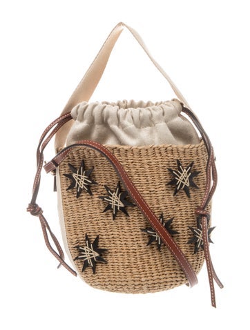 Straw Bucket Bag