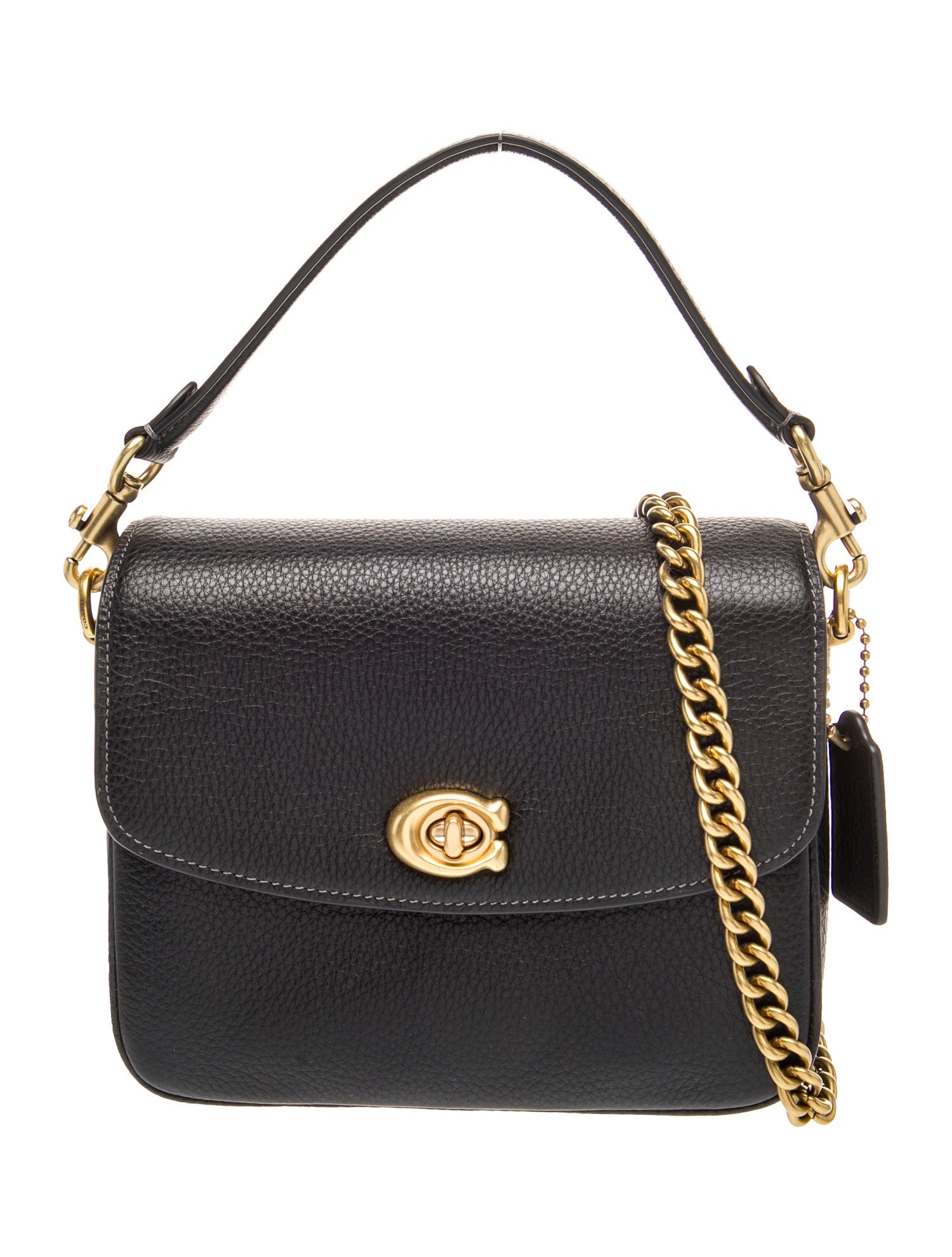 Leather Top Handle Bag