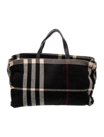 Exploded Check Weekender Bag