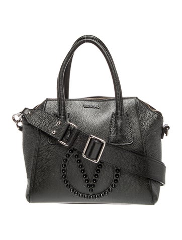 Valentino Leather Top Handle Bag