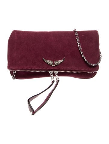Suede Clutch