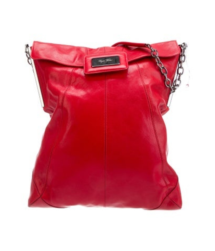 Roger Vivier Vivier Leather Shoulder Bag