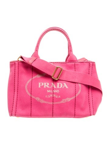Saffiano Leather Canapa Small Tote Bag Small