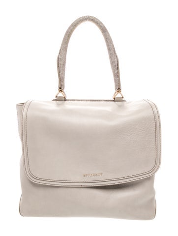 Leather Top Handle Bag