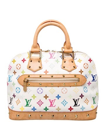 Multicolore Monogram Alma PM
