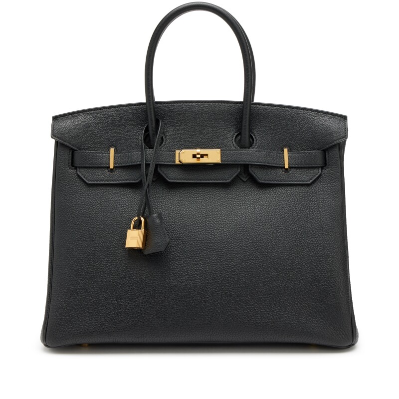 Black Togo Birkin 35 Gold Hardware, 2020
