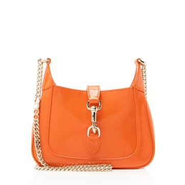 Leather Jackie Notte Shoulder Bag Mini