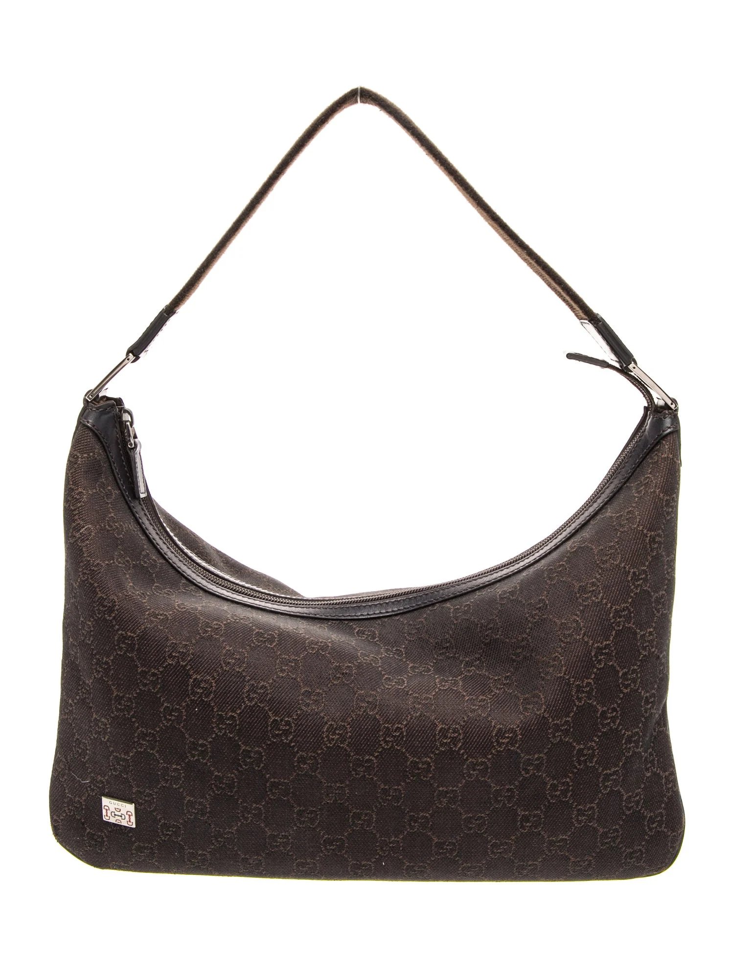 GG Canvas Shoulder Bag Vintage