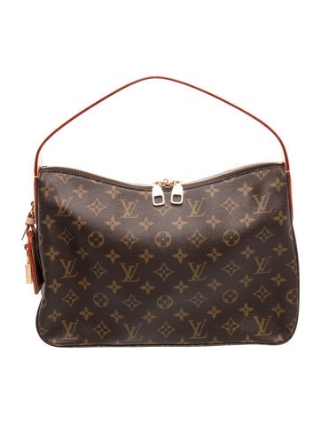Coated Canvas Monogram Slouchy PM