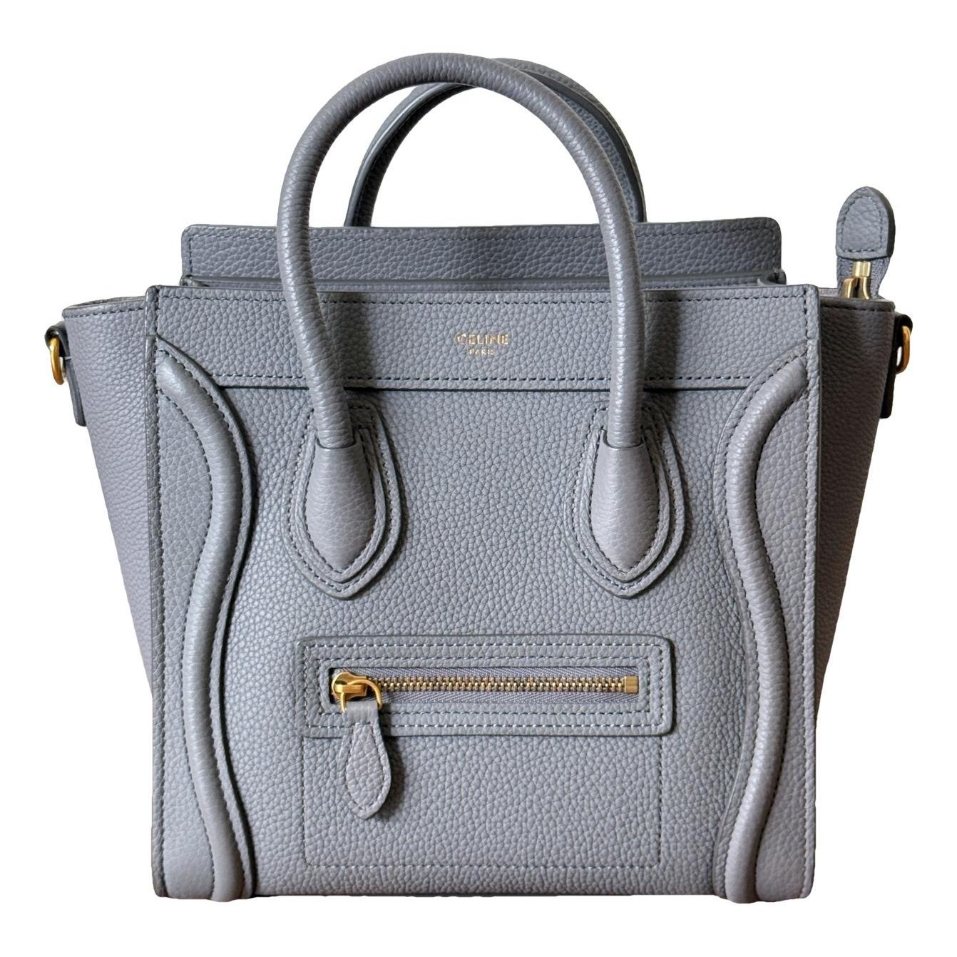 Nano Luggage leather handbag