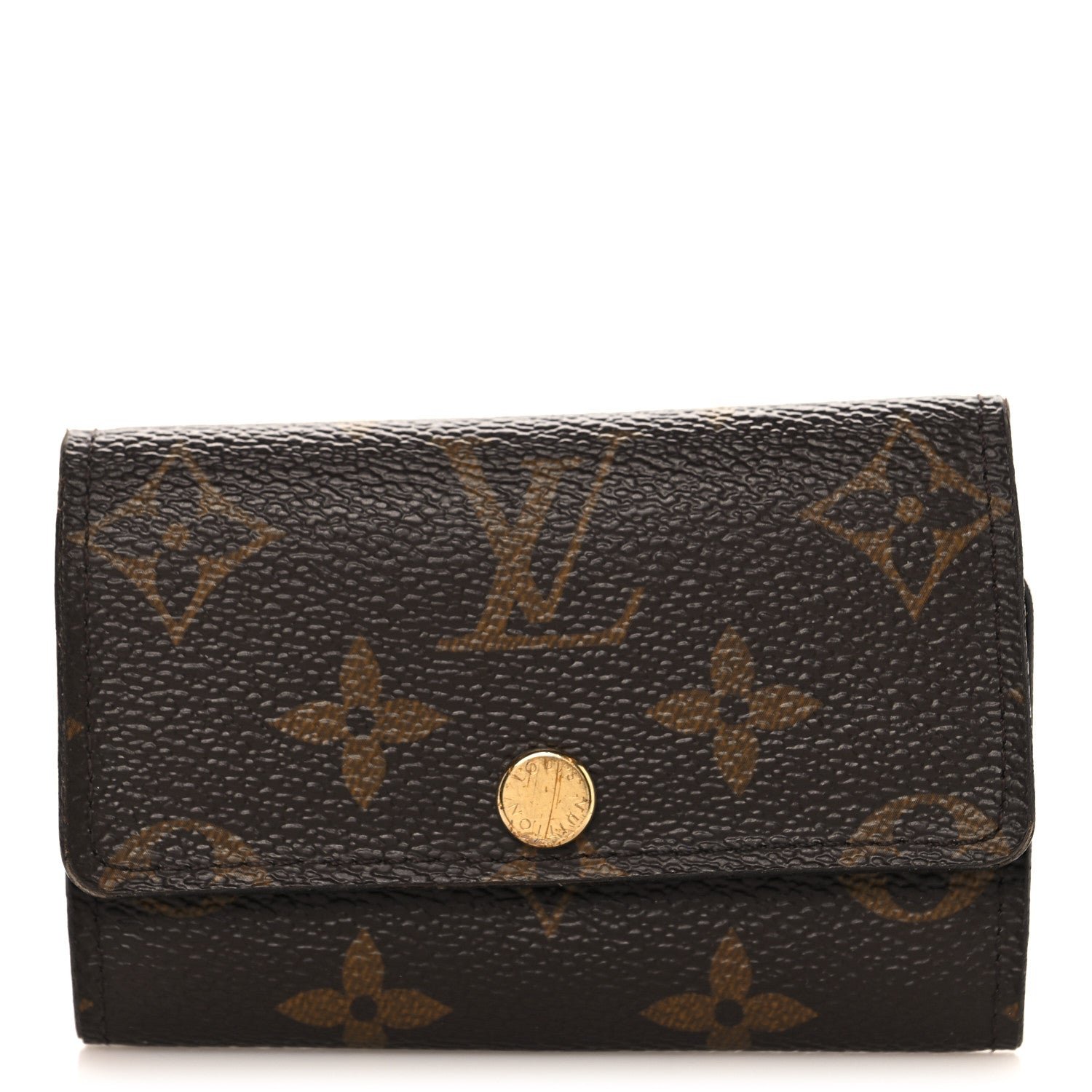 Louis Vuitton Monogram 6 Key Multicles Holder Fuchsia