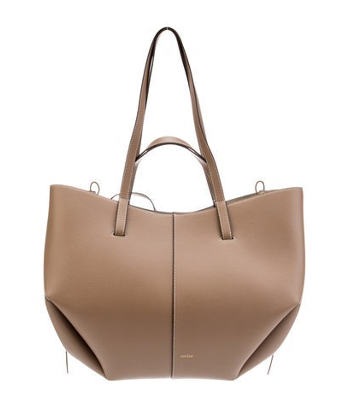 Polene Leather Shoulder Bag