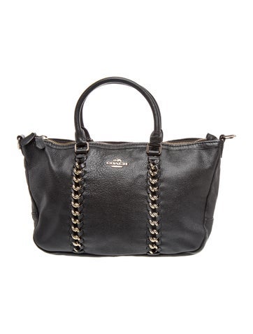 Leather Top Handle Bag