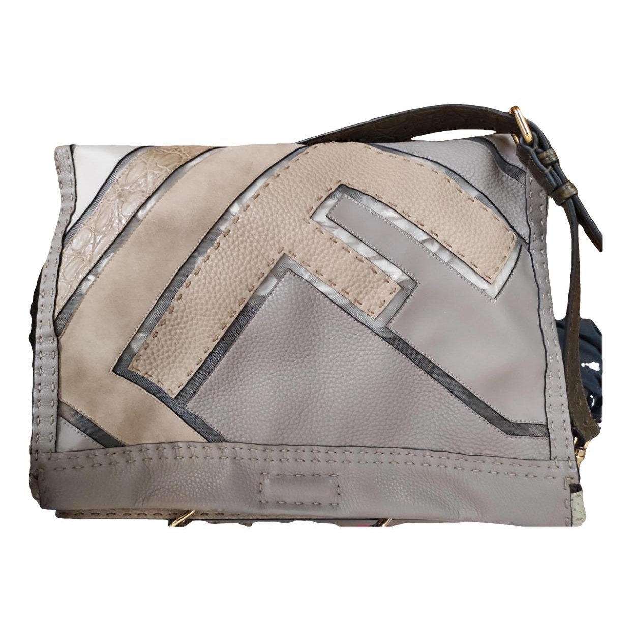 Peekaboo leather handbag