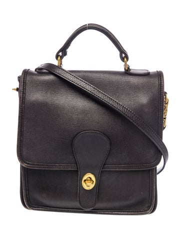 Leather Top Handle Bag