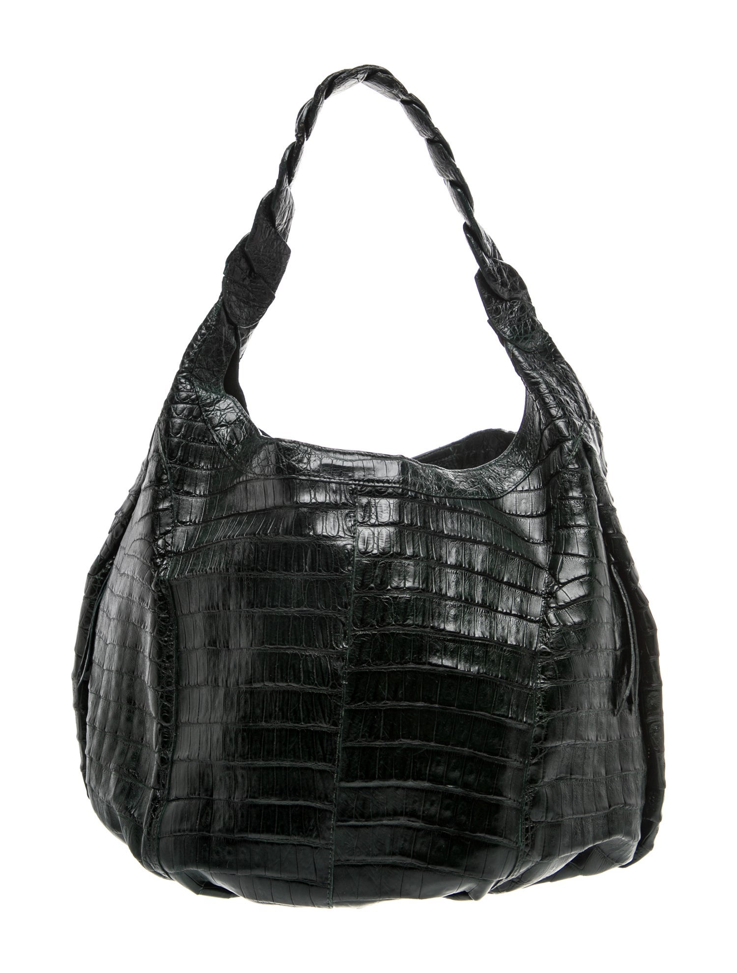 Nancy Gonzalez Alligator Shoulder Bag