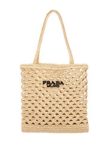Raffia Grass Tote Small