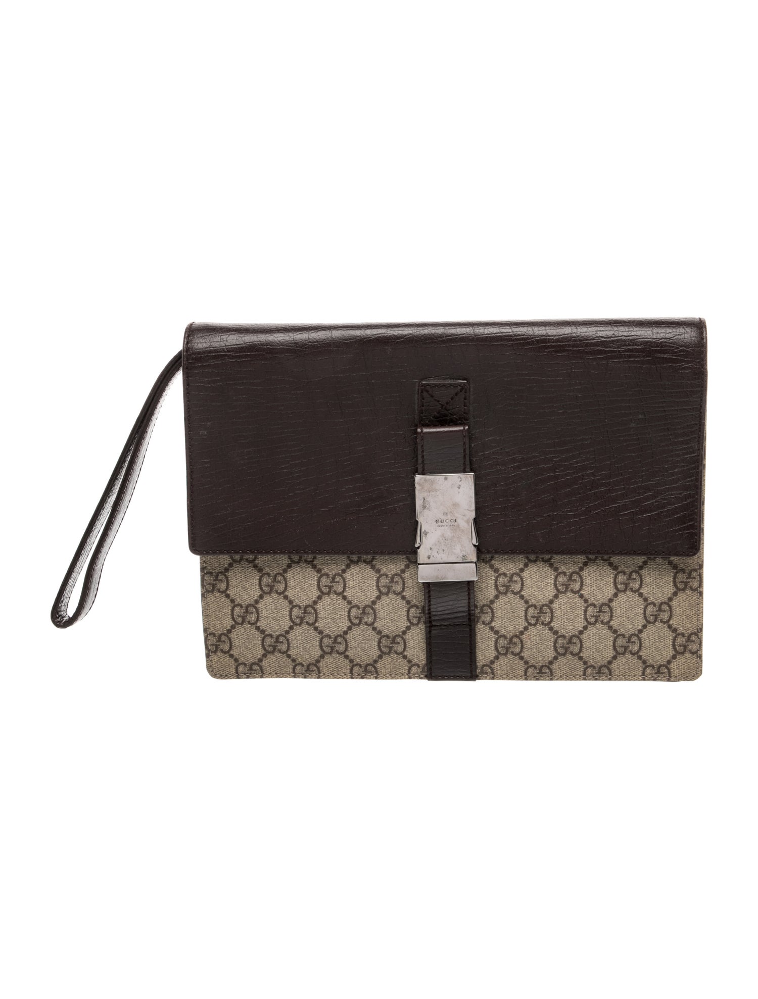 Gucci GG Supreme Clutch