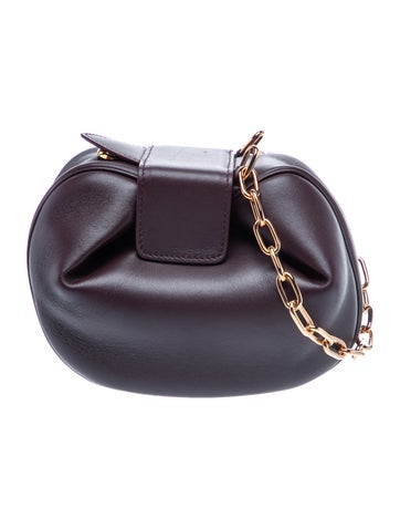 Gabriela Hearst Leather Soft Demi Clutch Small