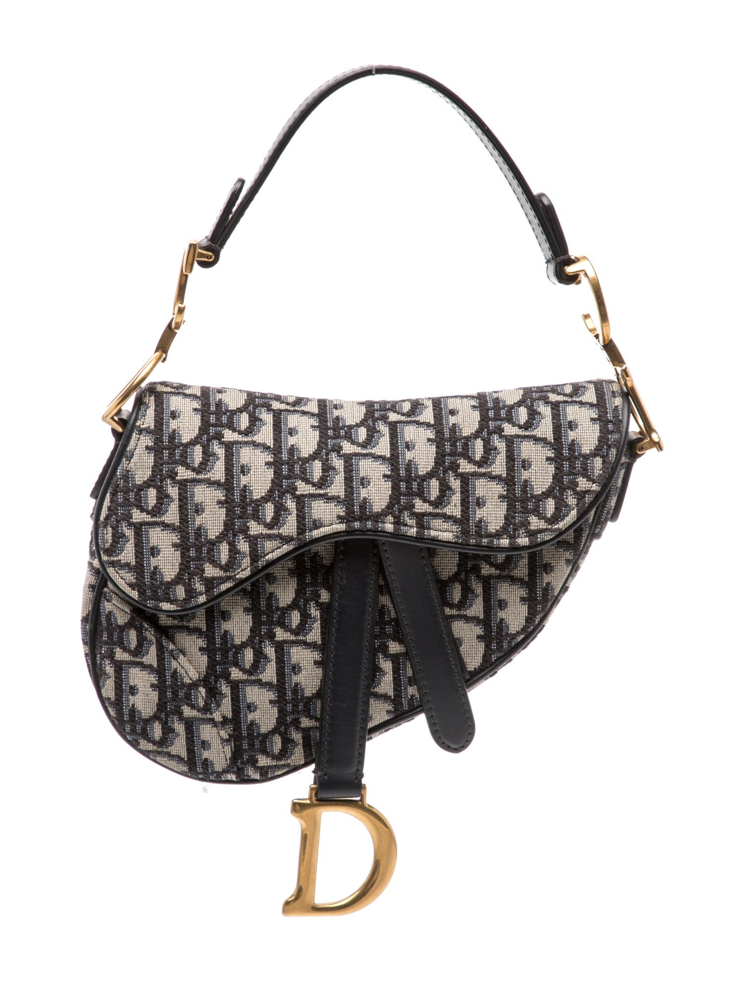 Oblique Jacquard Saddle