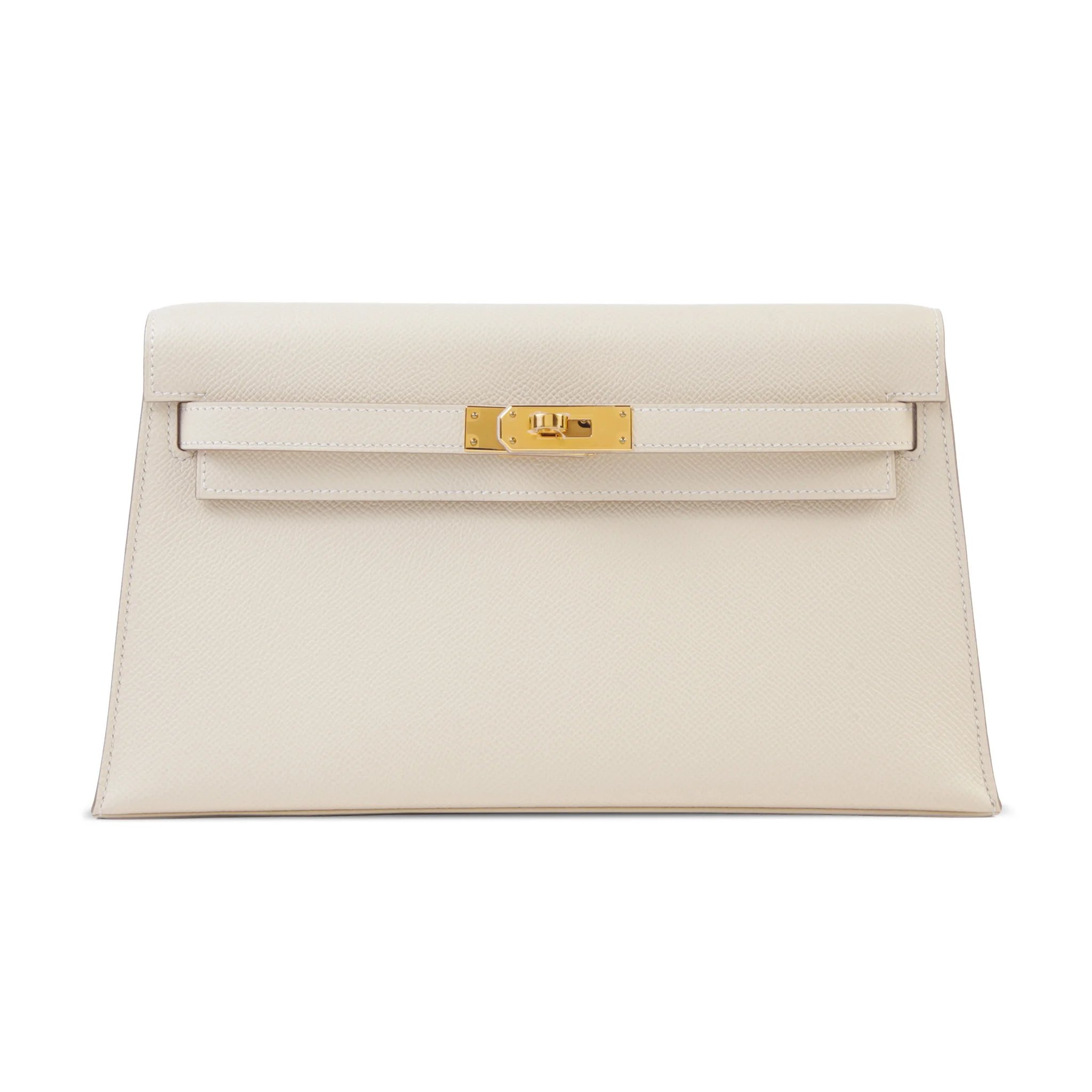 Unused ( Rank NS ) HERMÈS Kelly Elan Craie (10) Epsom Gold hardware W (2024)