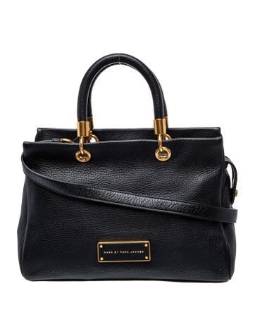 Leather Top Handle Bag