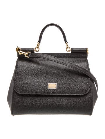 Leather Top Handle Bag
