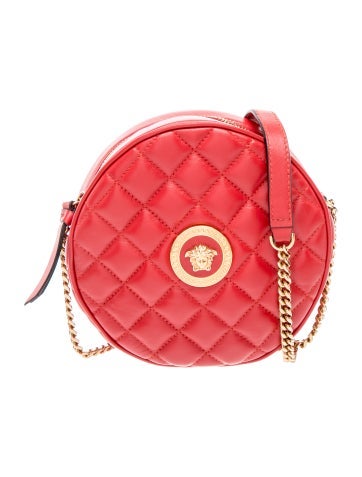 Versace Leather Crossbody Bag