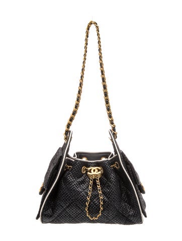 2026 Quilted Raffia Mini 25 Hobo