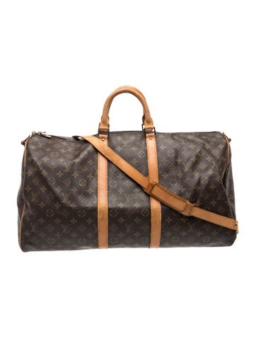 LV Monogram Keepall Bandouliere 55