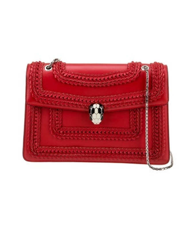 Bvlgari Leather Shoulder Bag