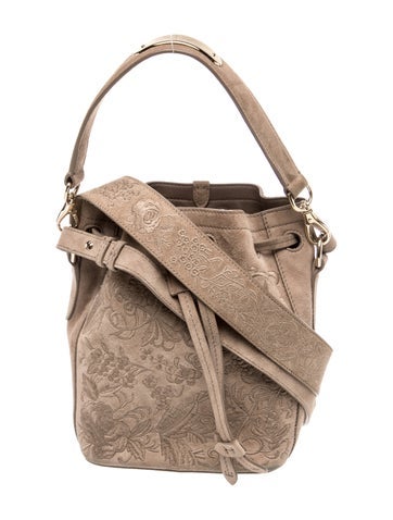 Suede Bucket Bag
