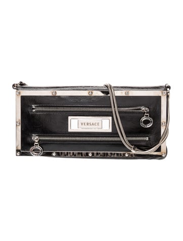 Versace Patent Leather Shoulder Bag