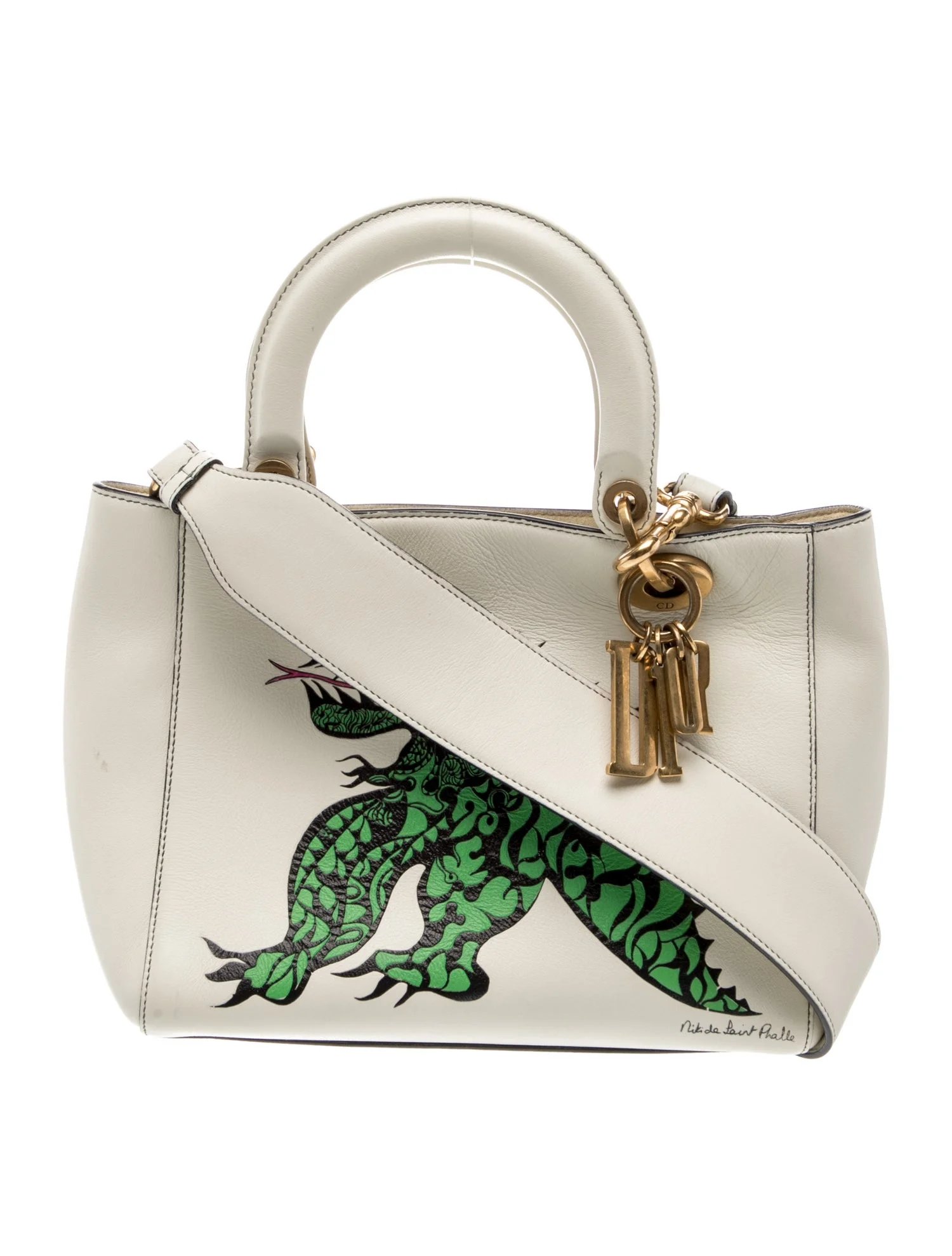 Leather Niki de Saint Phalle Supple Lady Dior Medium