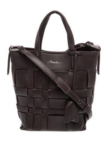 Leather Top Handle Bag